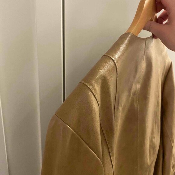 Jones New York Woman Leather Jacket size Large - Picture 12 of 15